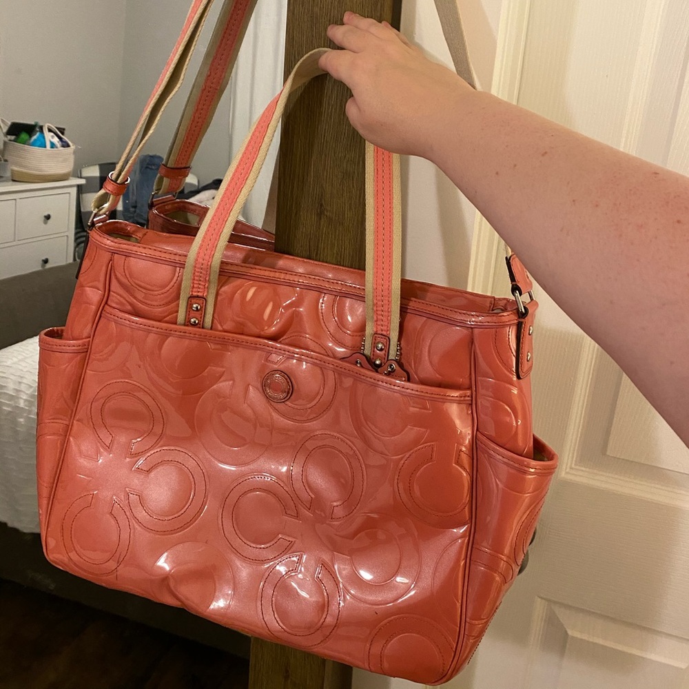 Coach diaper bag